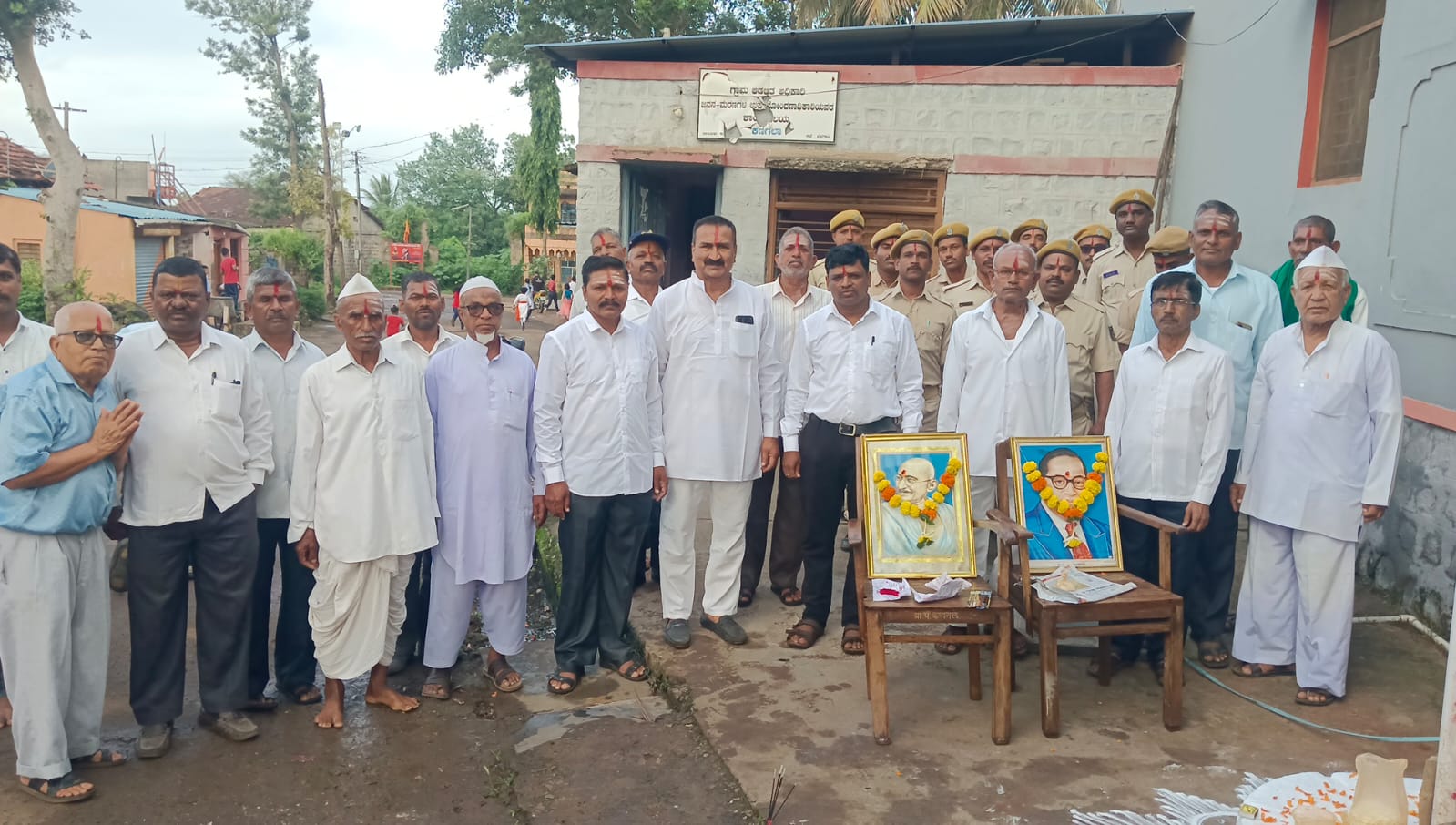 ಕಣಗಲಾ ಗ್ರಾಮದ ಗ್ರಾಮ ಆಡಳಿತ (ಕಂದಾಯ) ಕಛೇರಿಯಲ್ಲಿ ಸಂಭ್ರಮದಿಂದ 80ನೇ ಸ್ವಾತಂತ್ರ್ಯ ದಿನಾಚರಣೆ